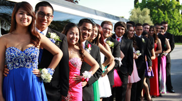 School Prom Limo Hire